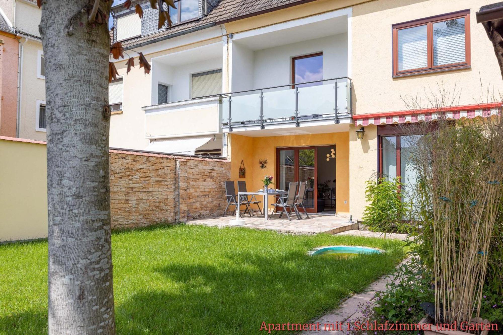 Rhein-Lahn Living - Modernes Design - Balkon Mit Aussicht - Zentrale Lage Nahe Rhein Und Martinsburg Lejlighed Lahnstein Eksteriør billede